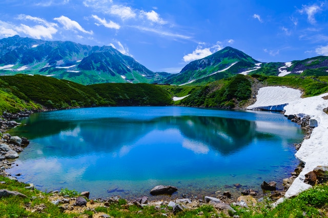 立山町の「みくりが池」が有名な、富山県の地価は?(出所:PIXTA)