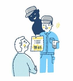 悪質なリフォーム会社による訪問販売