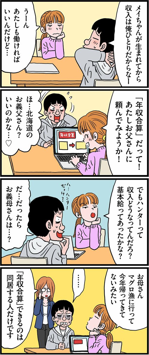 【マンガ】親に頼ってみたいけど…