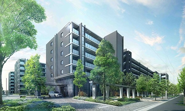 「シティテラス湘南平塚」の完成予想外観