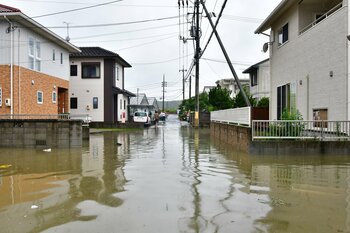 洪水　住宅　被害　災害