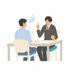 わるい不動産会社の担当者