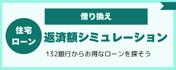 住宅ローン返済額シミュレーション（借り換え）