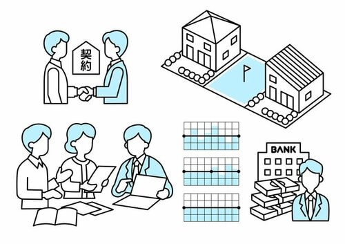 住宅ローンの相談先は銀行、FP、ハウスメーカーがある(出所:PIXTA)
