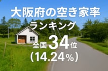 a大阪府の空き家率は14.24％で全国34位！　ランキング、長期推移、活用事例などを解説