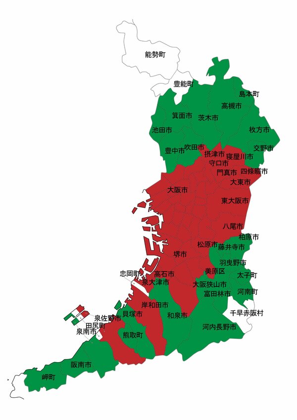 【市区町村別】大阪府の治安ランキング（令和6年）