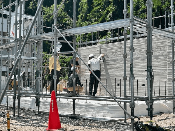「serendix50」の建設の様子