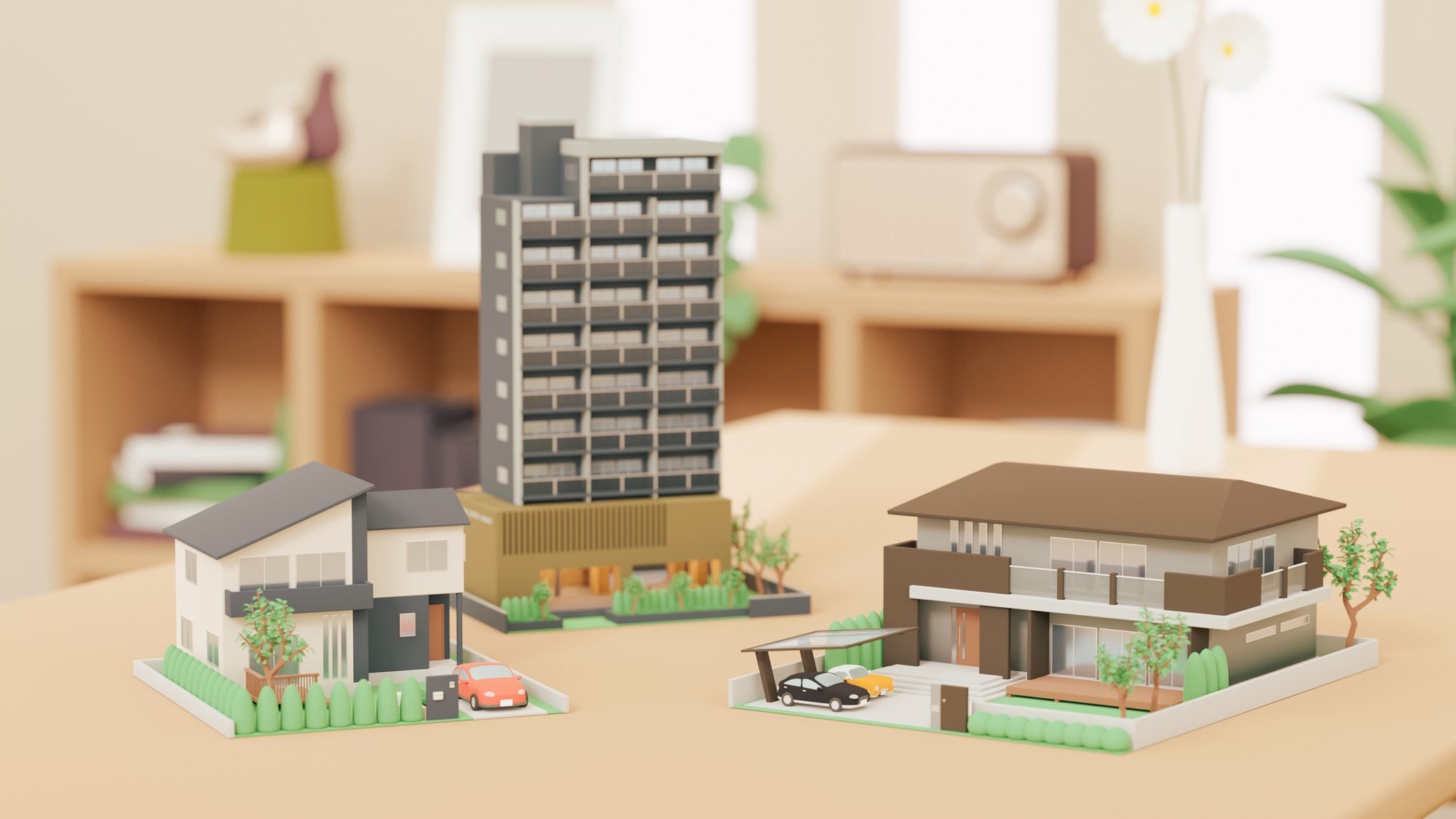 マンションか一戸建てかの選択は難しい（出典：PIXTA）