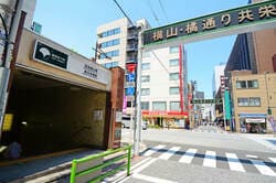 東日本橋駅周辺の様子