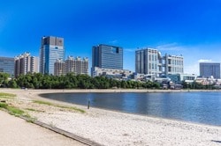 ブリリアタワー有明ミッドクロスに近いお台場海浜公園