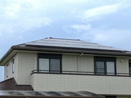 太陽光パネル　屋根