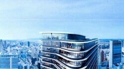 「Brillia Tower堂島」の最上階には、豪華な共有施設がある。