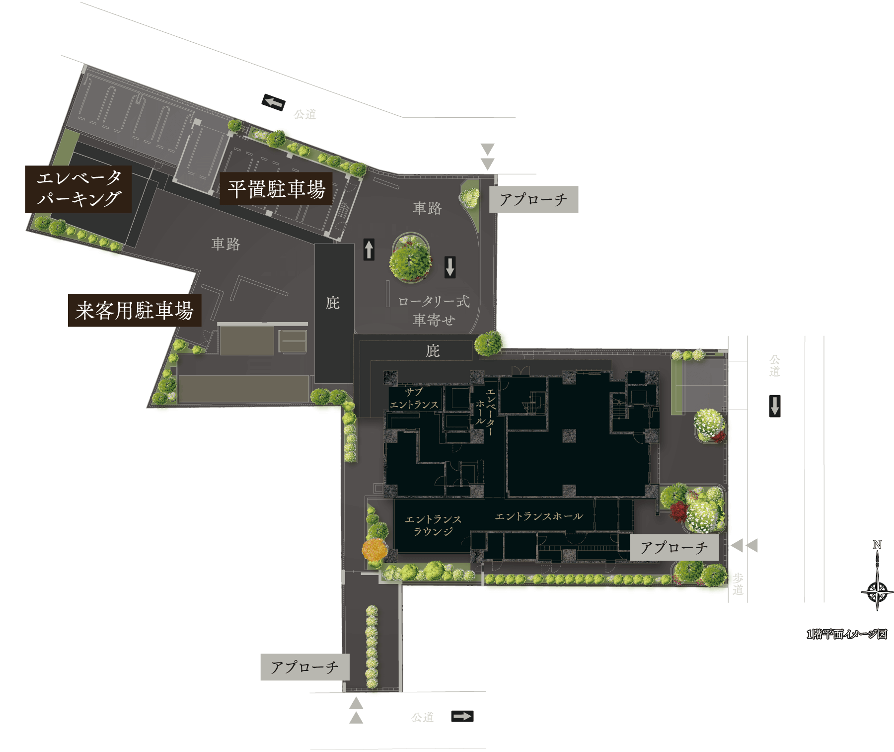 リニア　名古屋駅予定地（「プラウドタワー名駅」公式ホームページより）