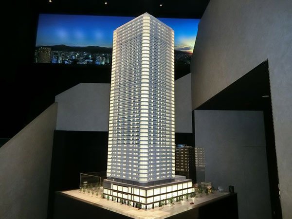 「ONE札幌ステーションタワー」の完成予想模型