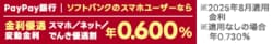 PayPay銀行住宅ローンはこちら