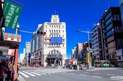 浅草駅周辺の様子
