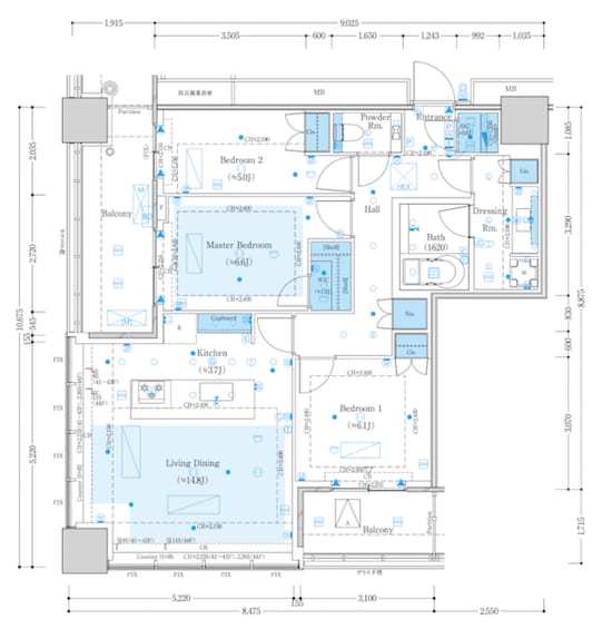「WORLD TOWER RESIDENCE」の間取りと価格