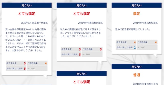 SRE不動産の評判