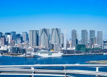 東京湾岸エリアのタワーマンション群