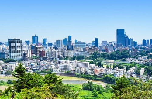 緑が多い仙台市