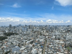 「シティタワー武蔵小山」のスカイラウンジからの景色(都心方面)