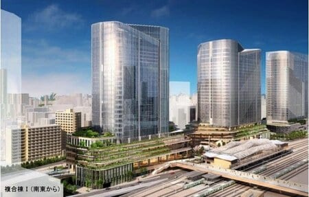 TAKANAWA GATEWAY CITY 複合棟