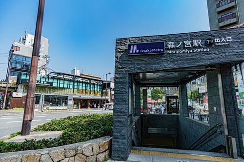 城東区の森ノ宮の路線価は、前年比で15％の上昇