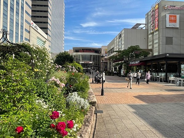 「ヴェレーナグラン門前仲町」から徒歩10分には、大型商業施設「深川ギャザリア」がある