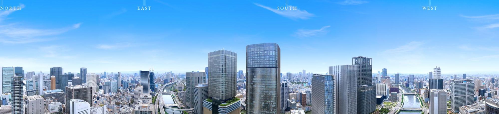 最上階からの全方位ビューイメージ（出典：公式ホームページより）