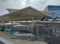 建設中のosaka metro御堂筋線「箕面船場阪大前」