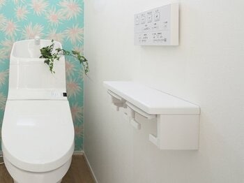 一体型トイレは掃除が楽（出典：PIXTA）