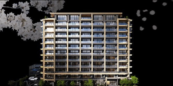 高級感がある外観デザインの「ヴェレーナグラン門前仲町」