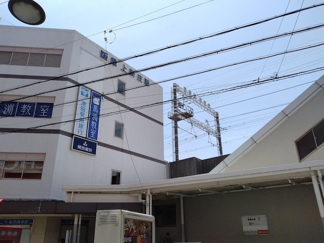 阪急上新庄駅。準急停車駅