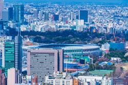国立競技場周辺（出典：PIXTA）