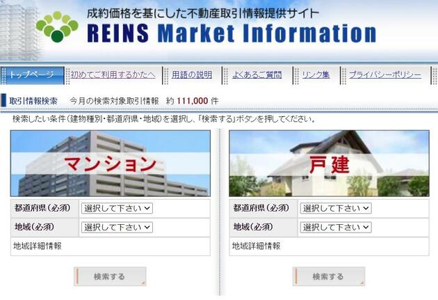 レインズマーケットインフォメーション