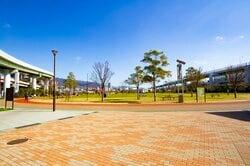 神戸震災復興記念公園 貿易センター駅周辺