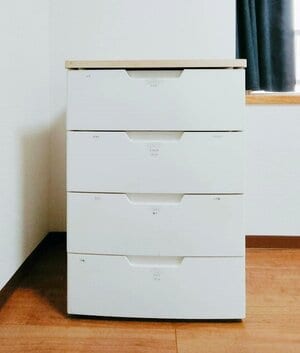 引越し 片付け 収納 チェスト