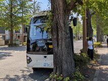 a自動運転バス実証実験中に”暴走”事故！乗車していた記者が事故の様子をレポート！