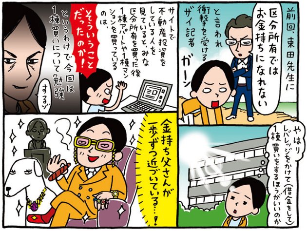 不動産投資で今回は１棟アパートという大物に照準を絞った