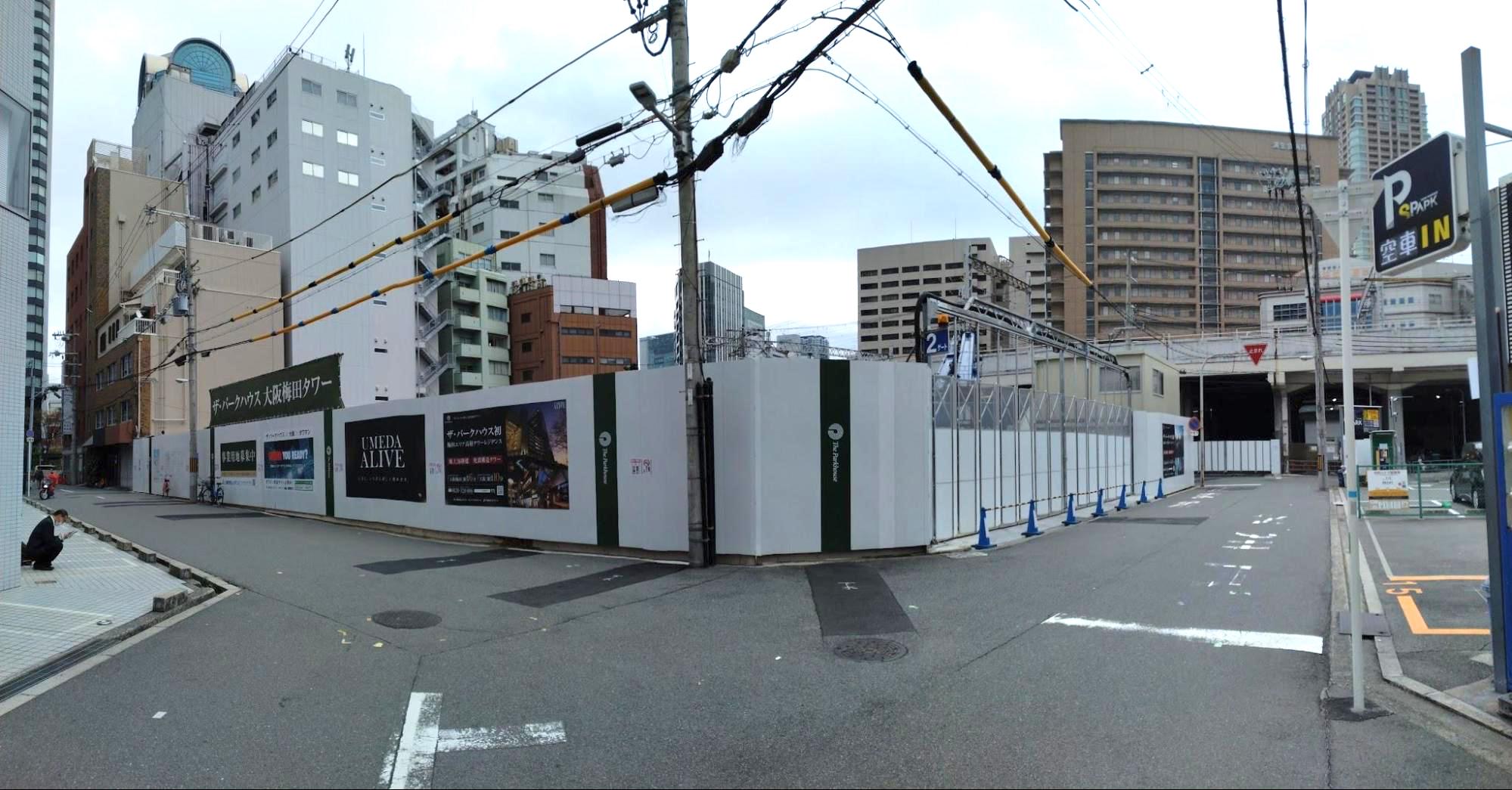 現地北西から（筆者撮影）