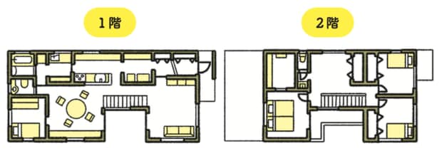 全室から庭が見える家『住んでよかった家 理想の暮らしがずっと続く15の空間』(KADOKAWA)から