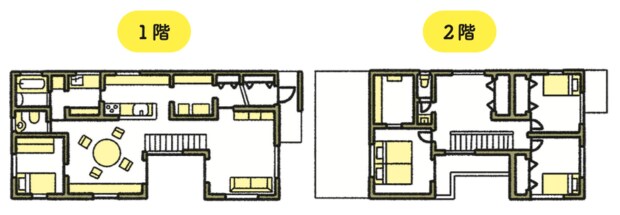 全室から庭が見える家『住んでよかった家 理想の暮らしがずっと続く15の空間』（KADOKAWA）から