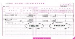 固定資産税 納税通知書