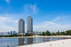 「Brillia Tower 有明 MID CROSS」の最寄り駅、お台場海浜公園（出典：PIXTA）