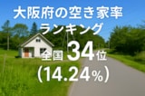 大阪府の空き家率は14.24％で全国34位！　ランキング、長期推移、活用事例などを解説