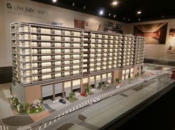 「ライオンズ横濱瀬谷ステーションスクエア」の完成予想模型