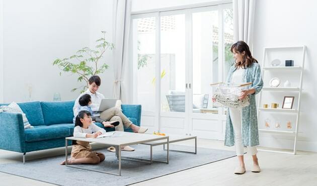 注文住宅のリビング計画