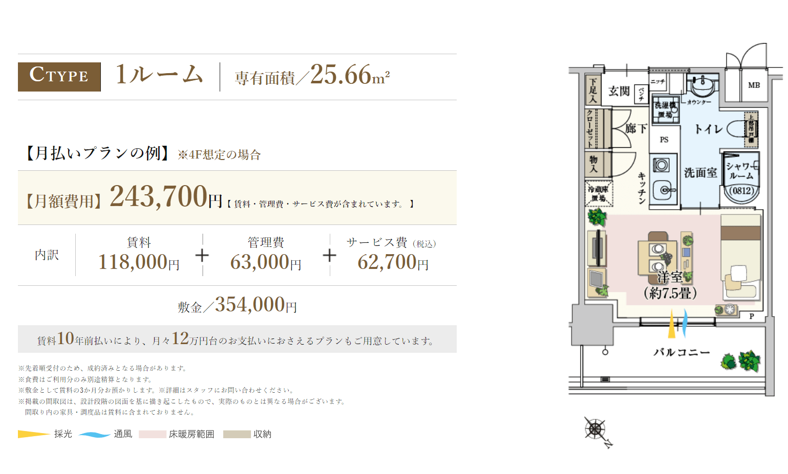 サ高住「オウカス 幕張ベイパーク」の例（出典：公式ホームページから）