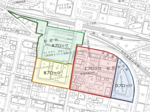 三田駅前再開発