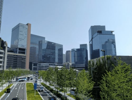 グラングリーン大阪 南街区方面